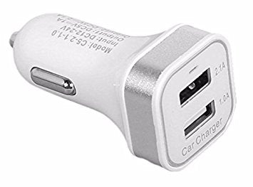 Dual USB Car Charger Adapter – 2-Port USB Car Adapter (Item CE-CA)