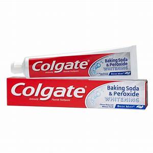 Colgate Baking Soda & Peroxide Whitening Toothpaste – Brisk Mint, 2.8 oz. | 6-Pack (Item GM-TP)