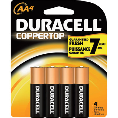 Duracell Batteries AA 4 pk 1 ct