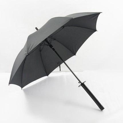 Black Compact Folding Umbrella – Portable Travel Umbrella for Rain | 1-Count (Item GM-BFU)
