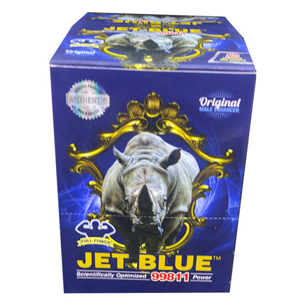 Jet Blue 998111 Power Capsules – Box of 20 Individually Sealed Adult Supplement Packs| Item No.: 1567