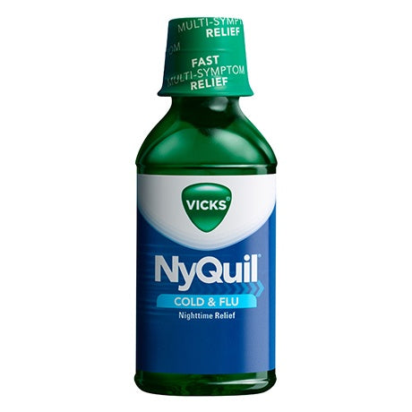 Vicks NyQuil Green Liquid 8 oz.
