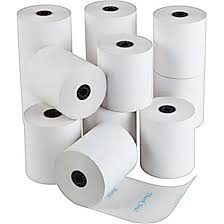 Register Thermal Paper Rolls – POS Receipt Paper, Single Roll (Item SS-RTP)