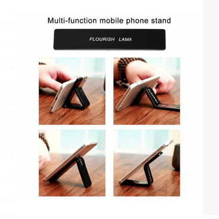Sticky Nano Gel Pad & Phone Stand – Reusable, Washable, No-Residue | Universal Phone Holder (2-Count)