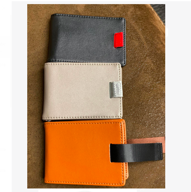 Leather Wallet - card holder RFID protected