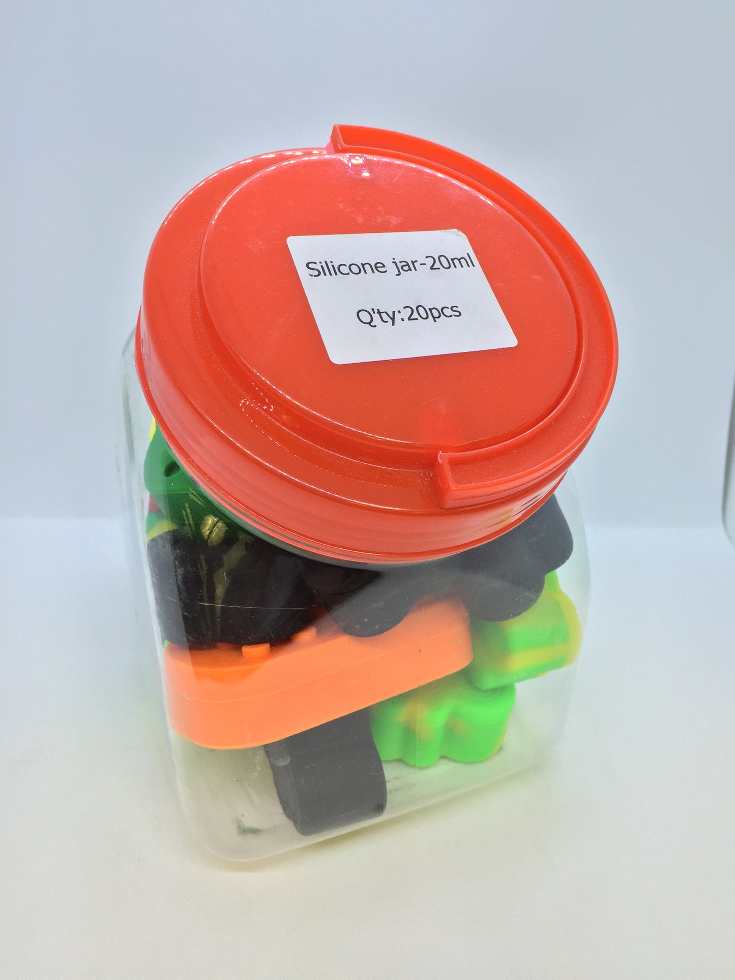 Silicone jar legos/ large 2ct