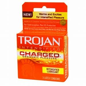 Trojan Charged Orange (3ct*6packs)18 total #242