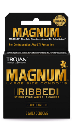 Trojan Magnum Ribbed (3ct*6packs)18 total#510