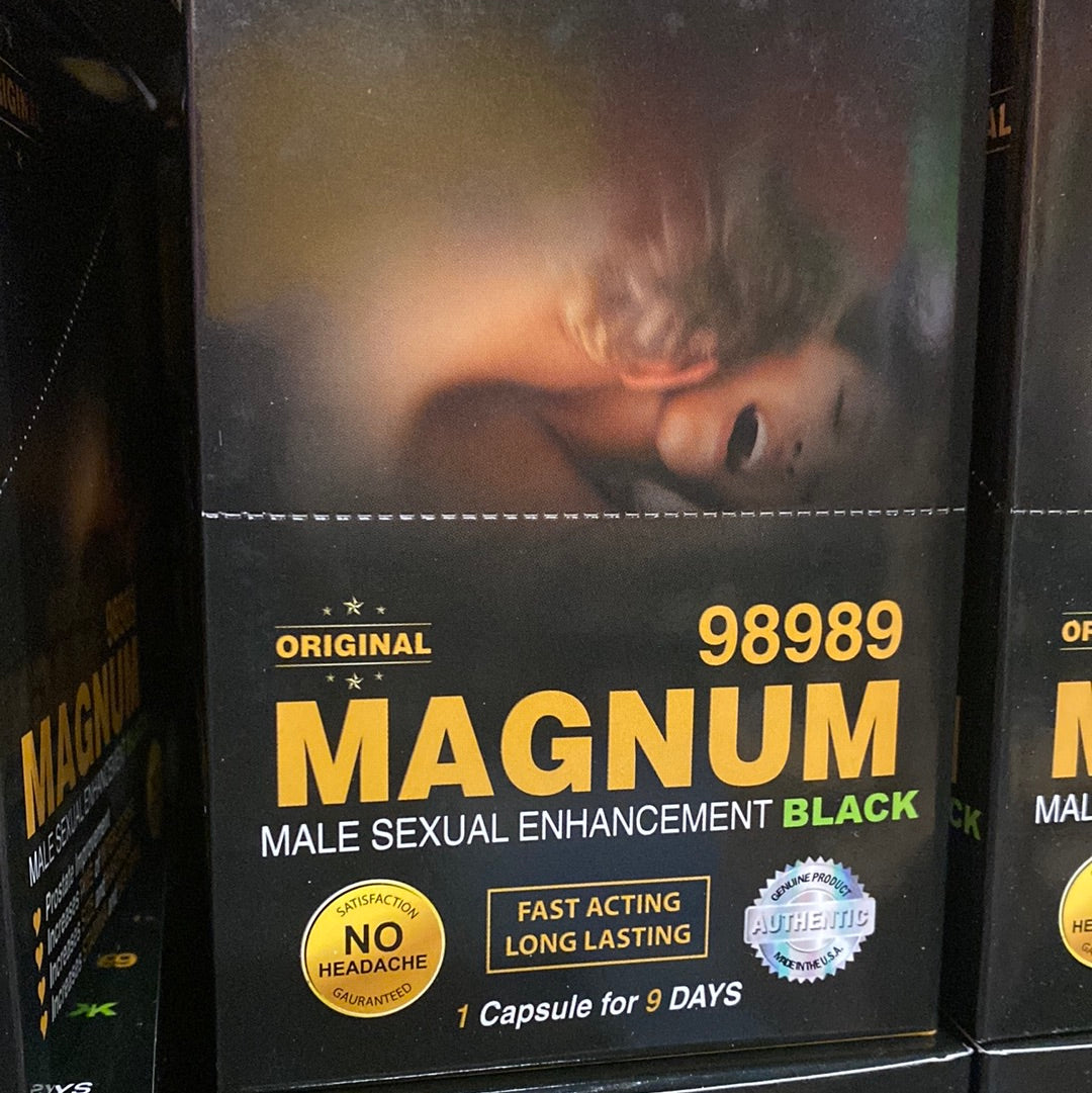 Magnum Black Capsule XXL 98989 20 ct #589