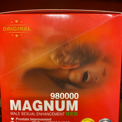 Magnum 980000 Red Capsule Enhancement supplements