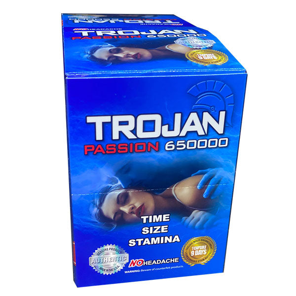 Trojan Passion 65000 Box 20 ct.