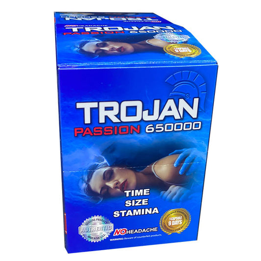 Trojan Passion 65000 Box 20 ct.