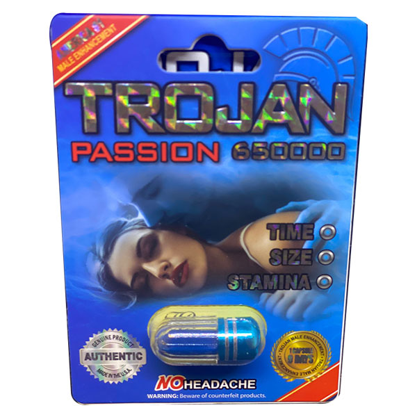 Trojan Passion 65000 Box 20 ct.